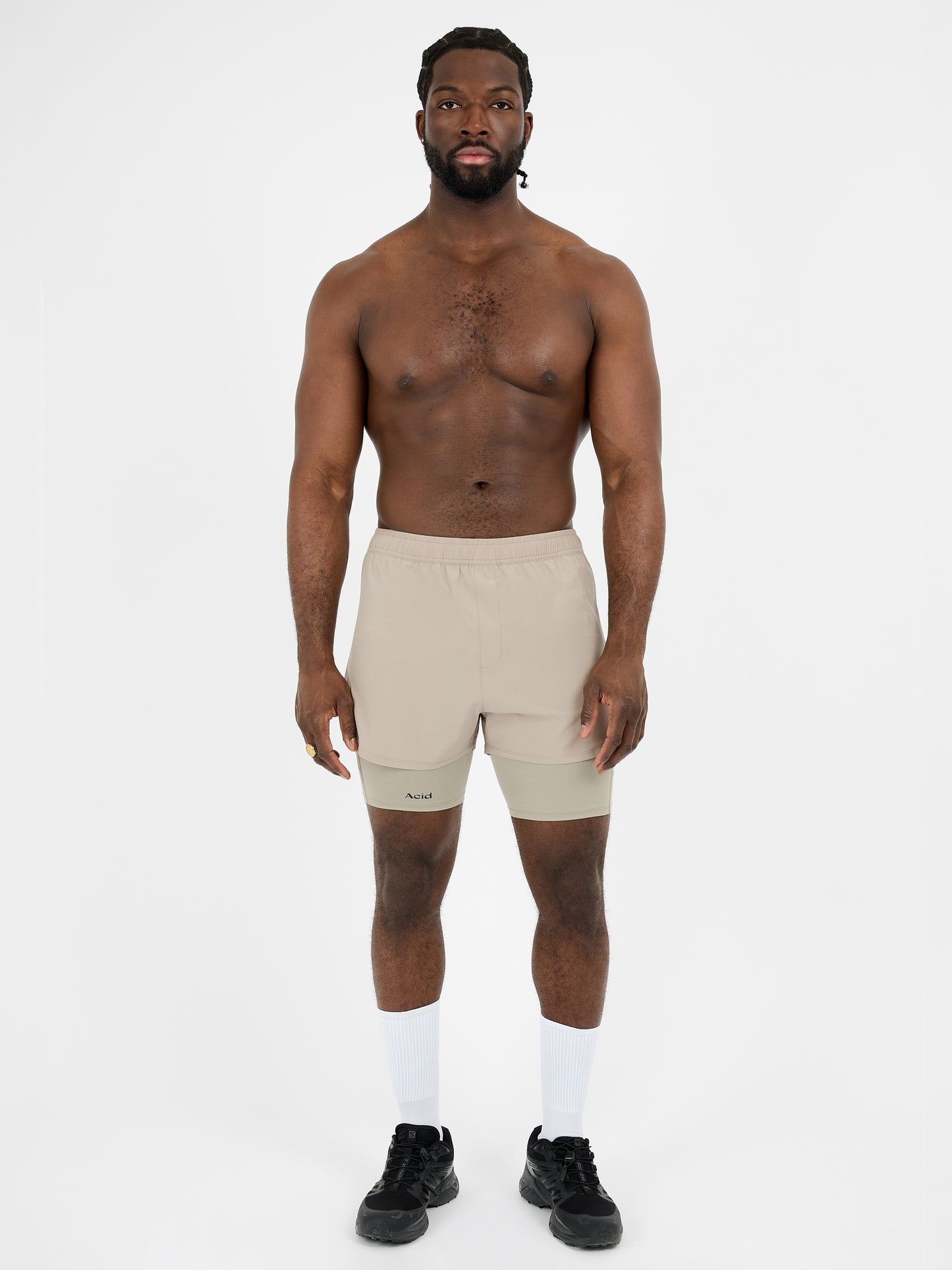 2-in-1 Shorts - Riverstone