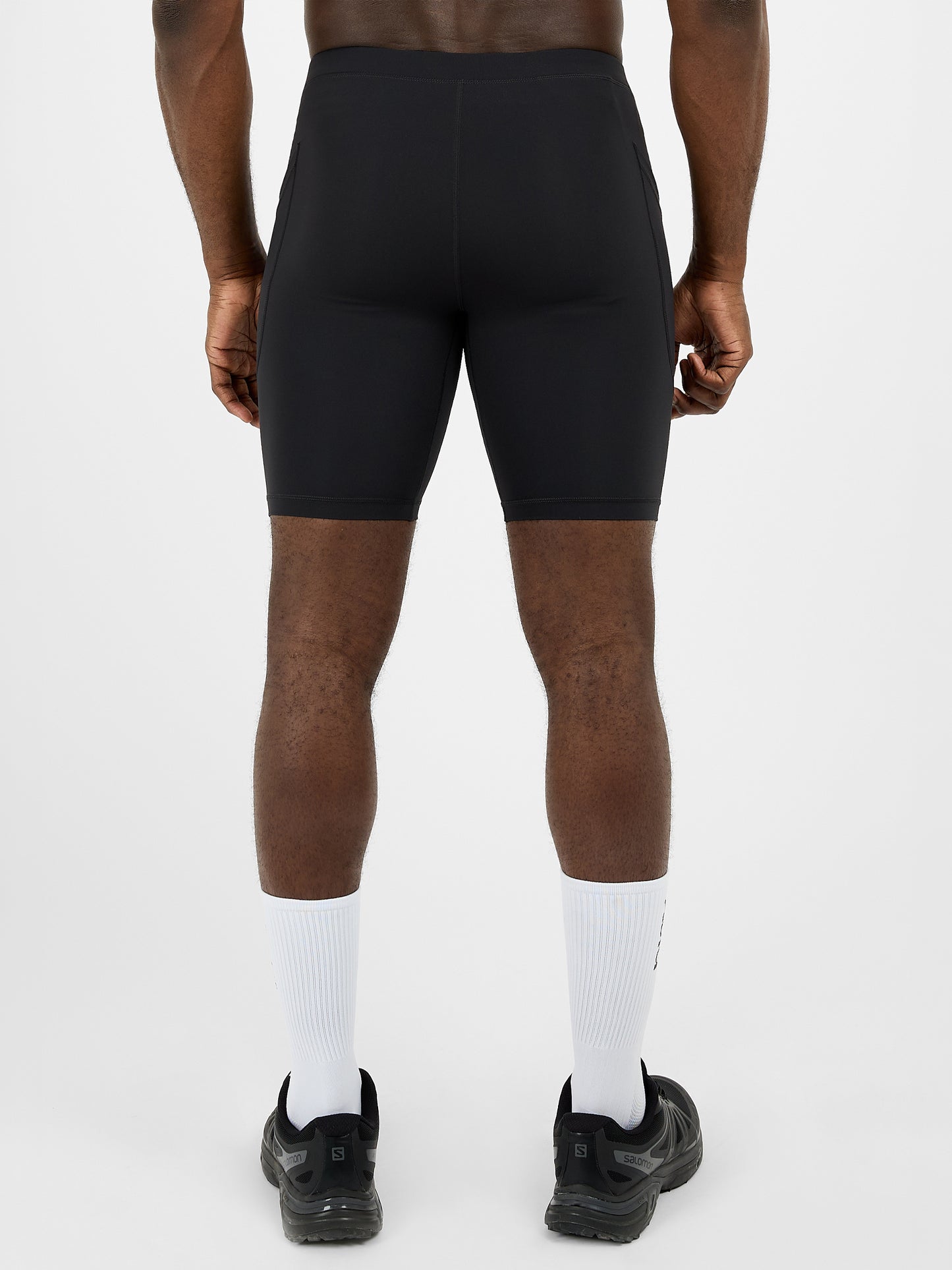 Men's Logo Half Tight - Black