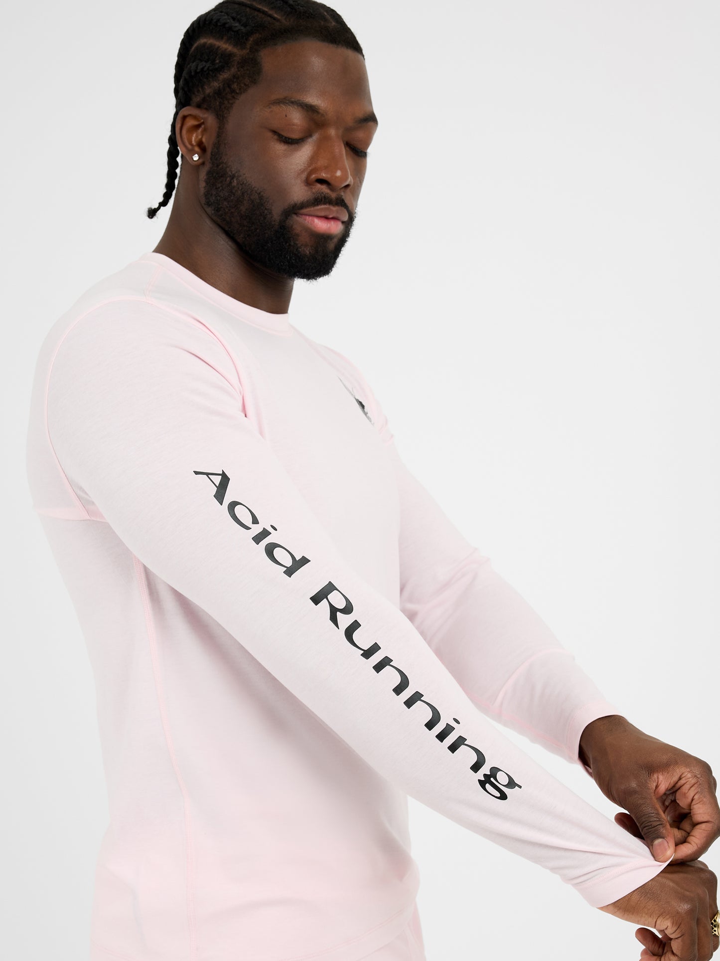 Long Sleeve T-shirt - Iced Pink