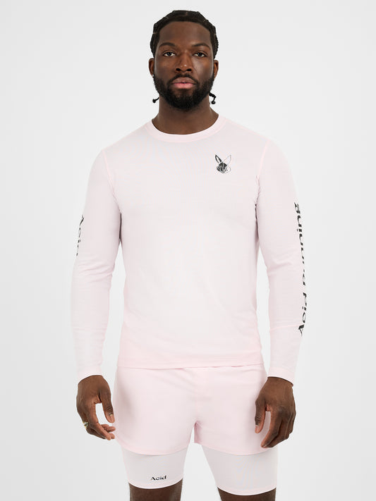 Long Sleeve T-shirt - Iced Pink
