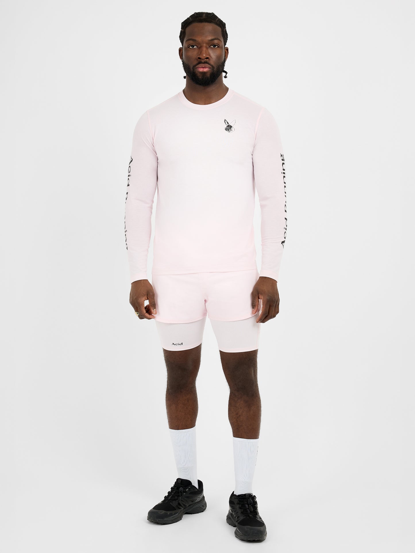 Long Sleeve T-shirt - Iced Pink