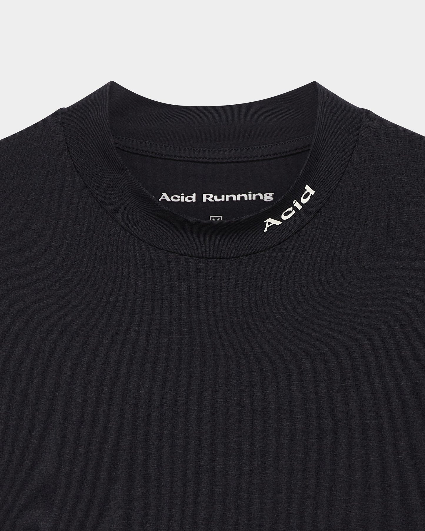 Men's Mock Neck Long Sleeve - Black