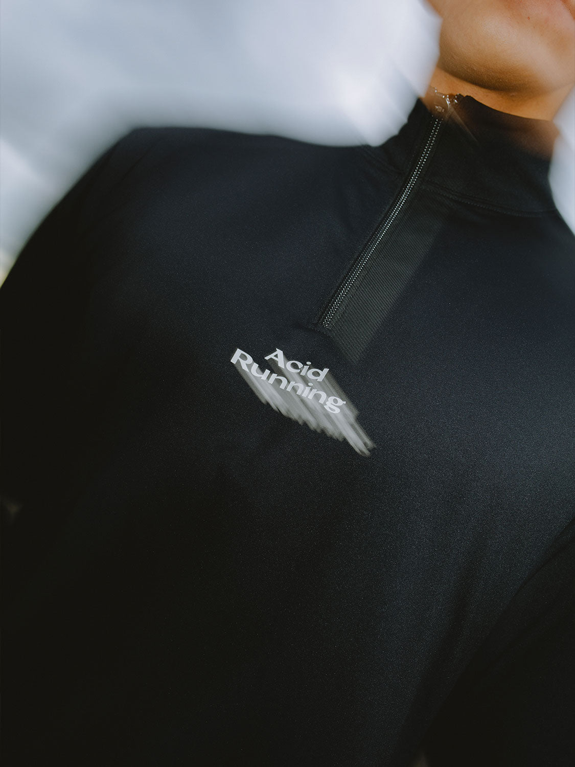 Quarter Zip - Black