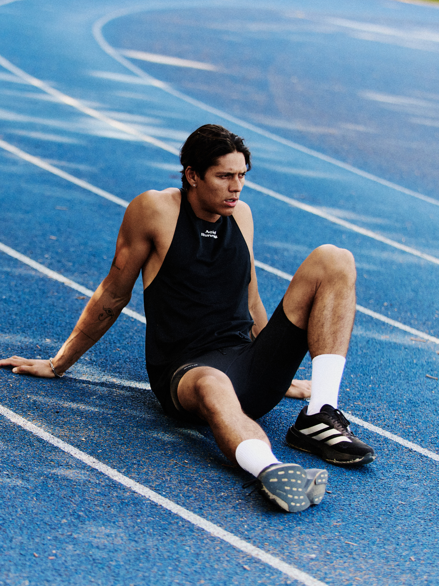 Men's Race Tank - Black