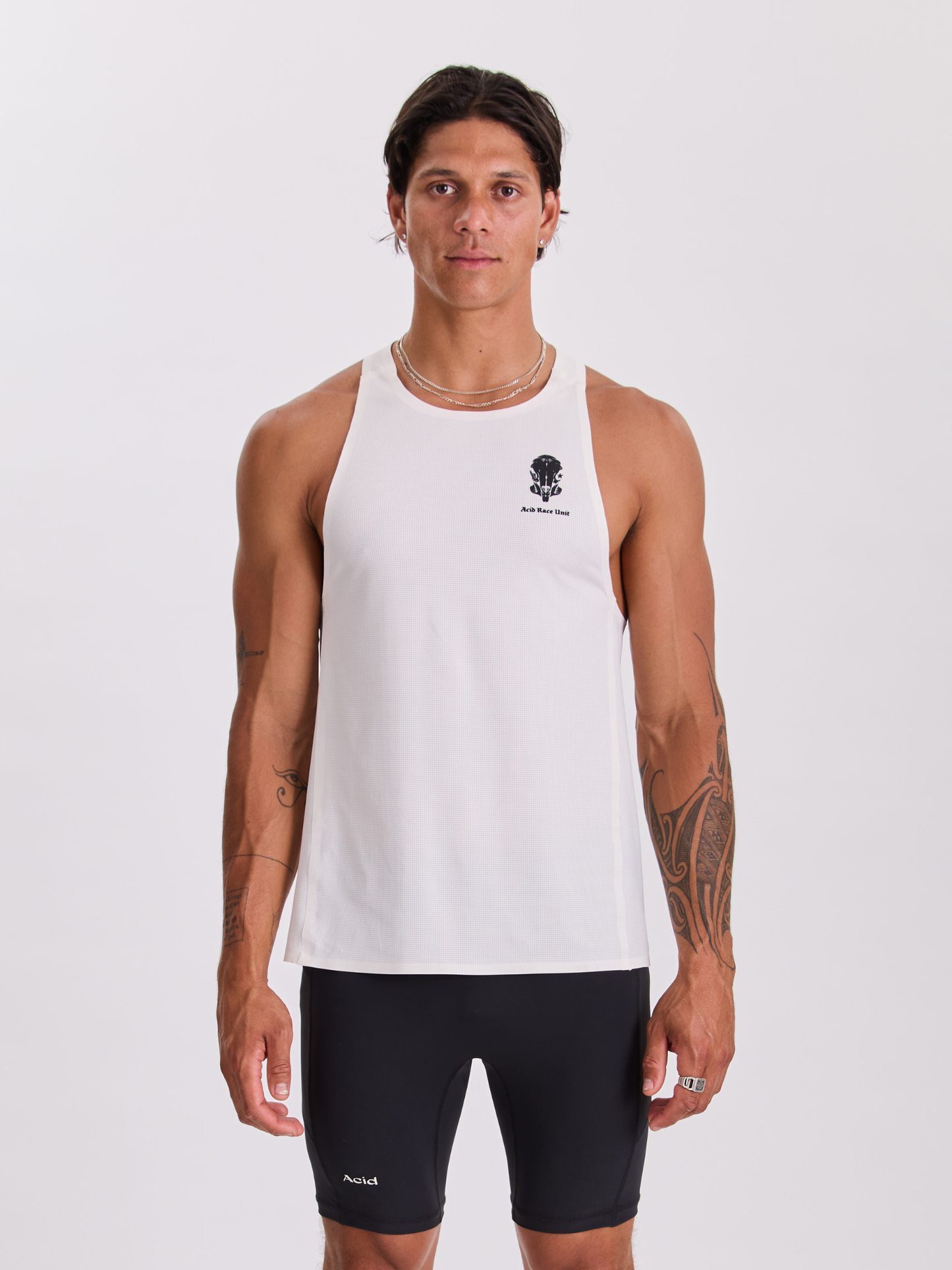 Men's Race Unit Tank - Bone