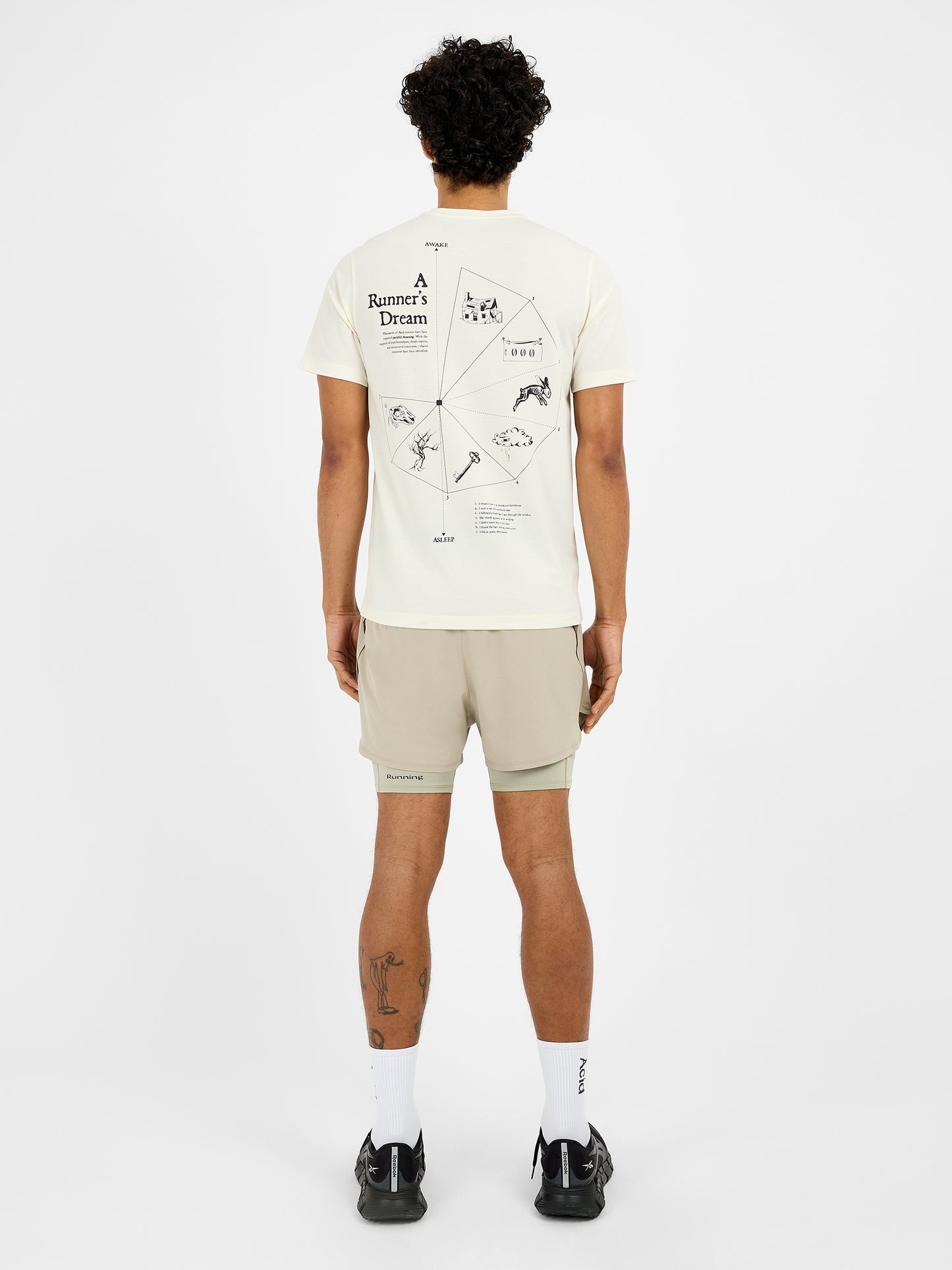 Men's A Runner's Dream T-Shirt - Bone