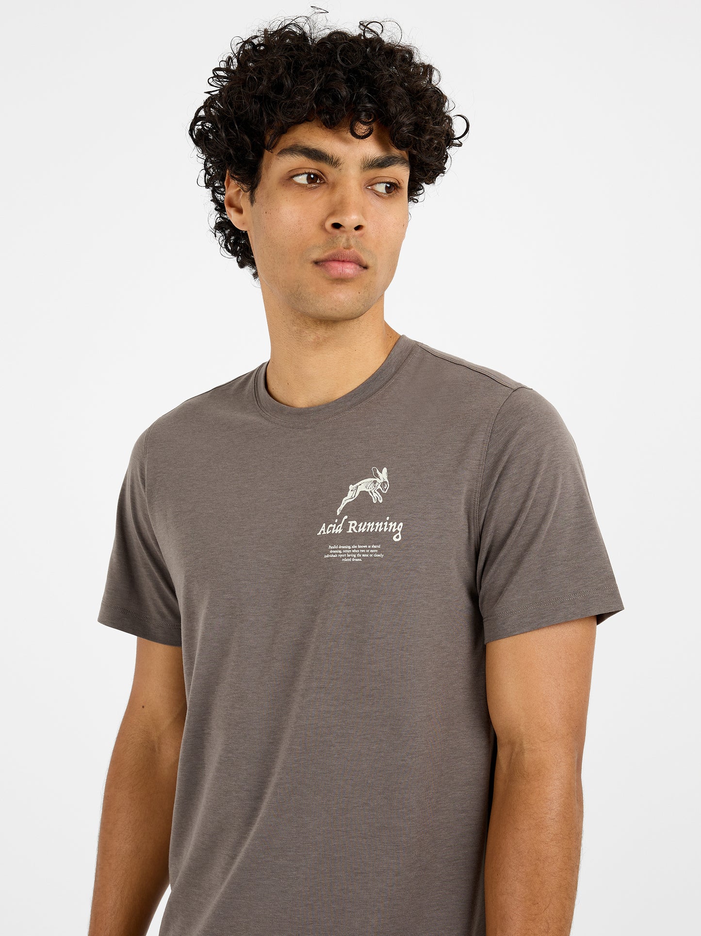 Men's A Runner's Dream T-Shirt - Shadow Taupe