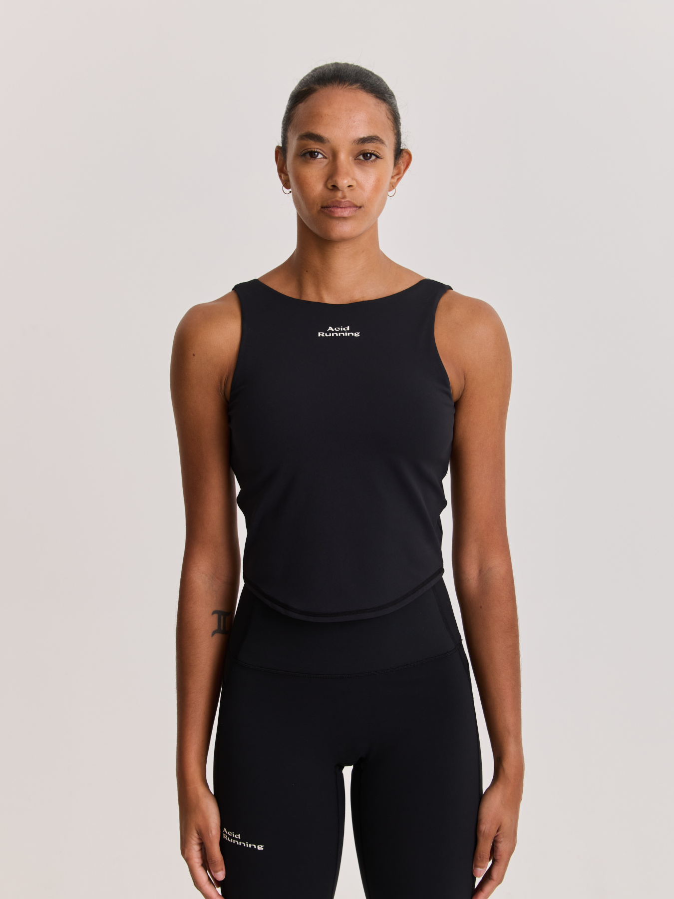 Women's Fitted Tank - Black