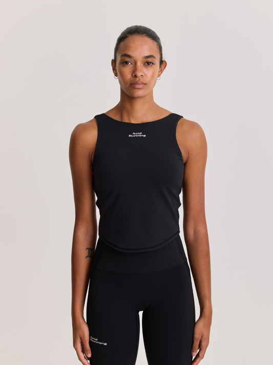 Women's Fitted Tank - Black