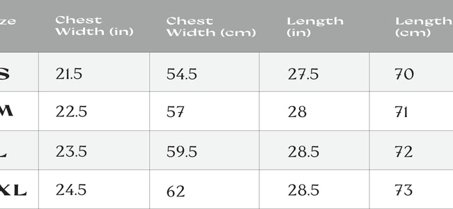 Size Guide Image