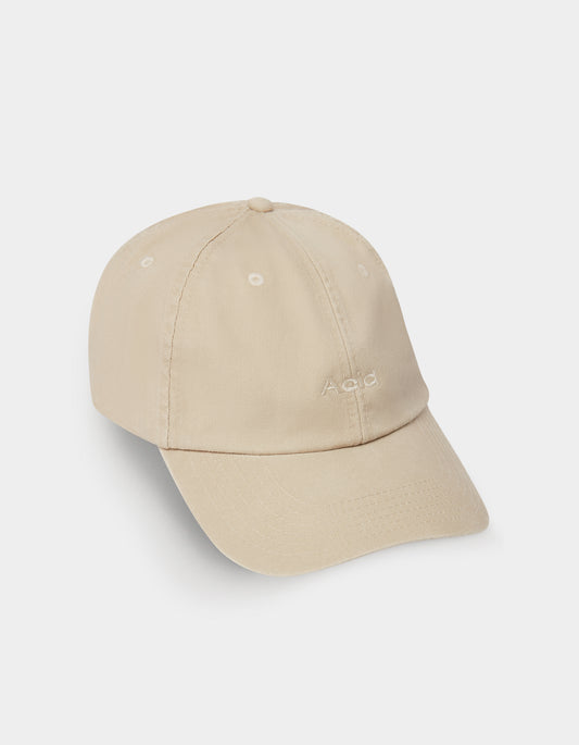Vintage Washed Logo Cap - Sand