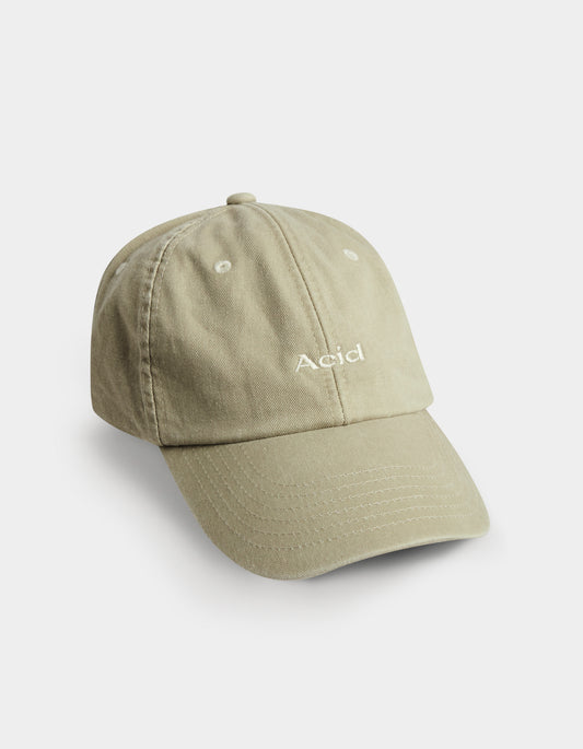 Vintage Washed Logo Cap - Sand