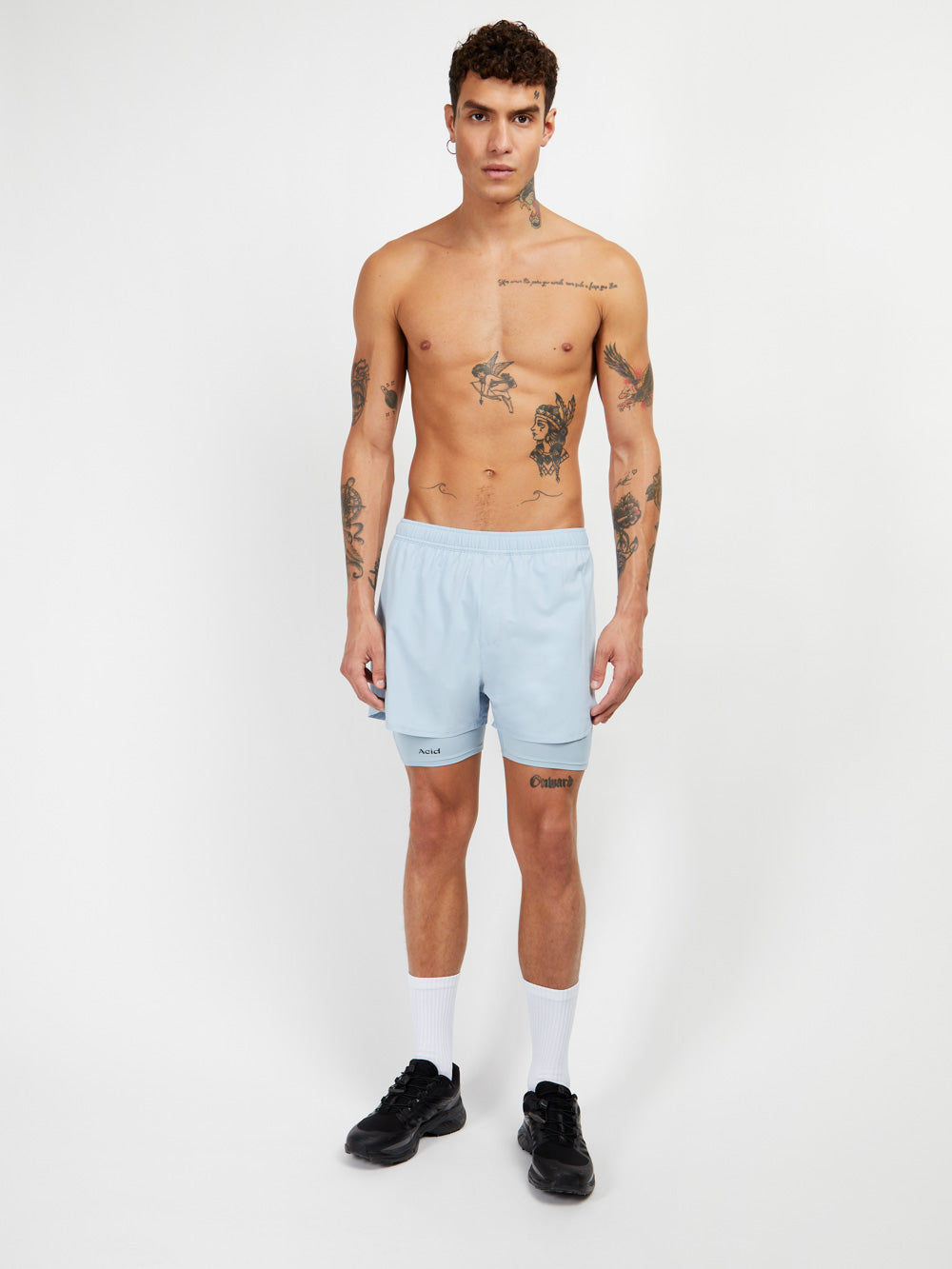 2-in-1 Shorts - Iced Blue [2024]