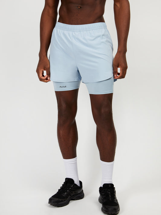 2-in-1 Shorts - Iced Blue [2024]