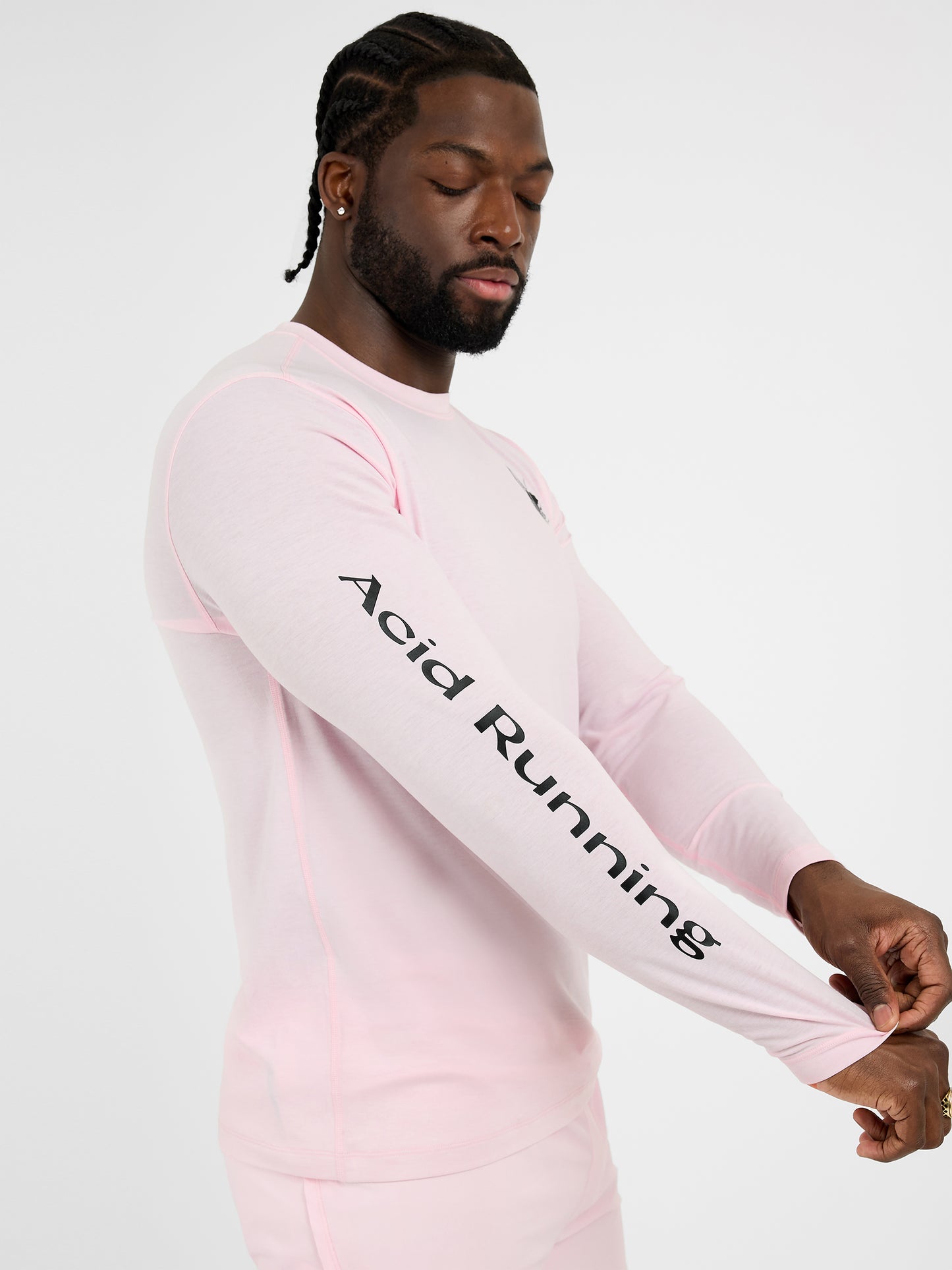 Long Sleeve T-shirt - Iced Pink