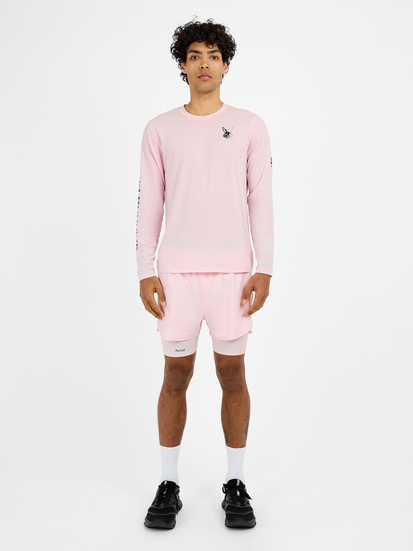 Long Sleeve T-shirt - Iced Pink
