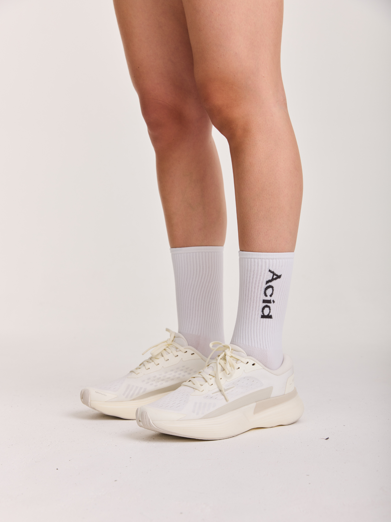 Logo Socks - White