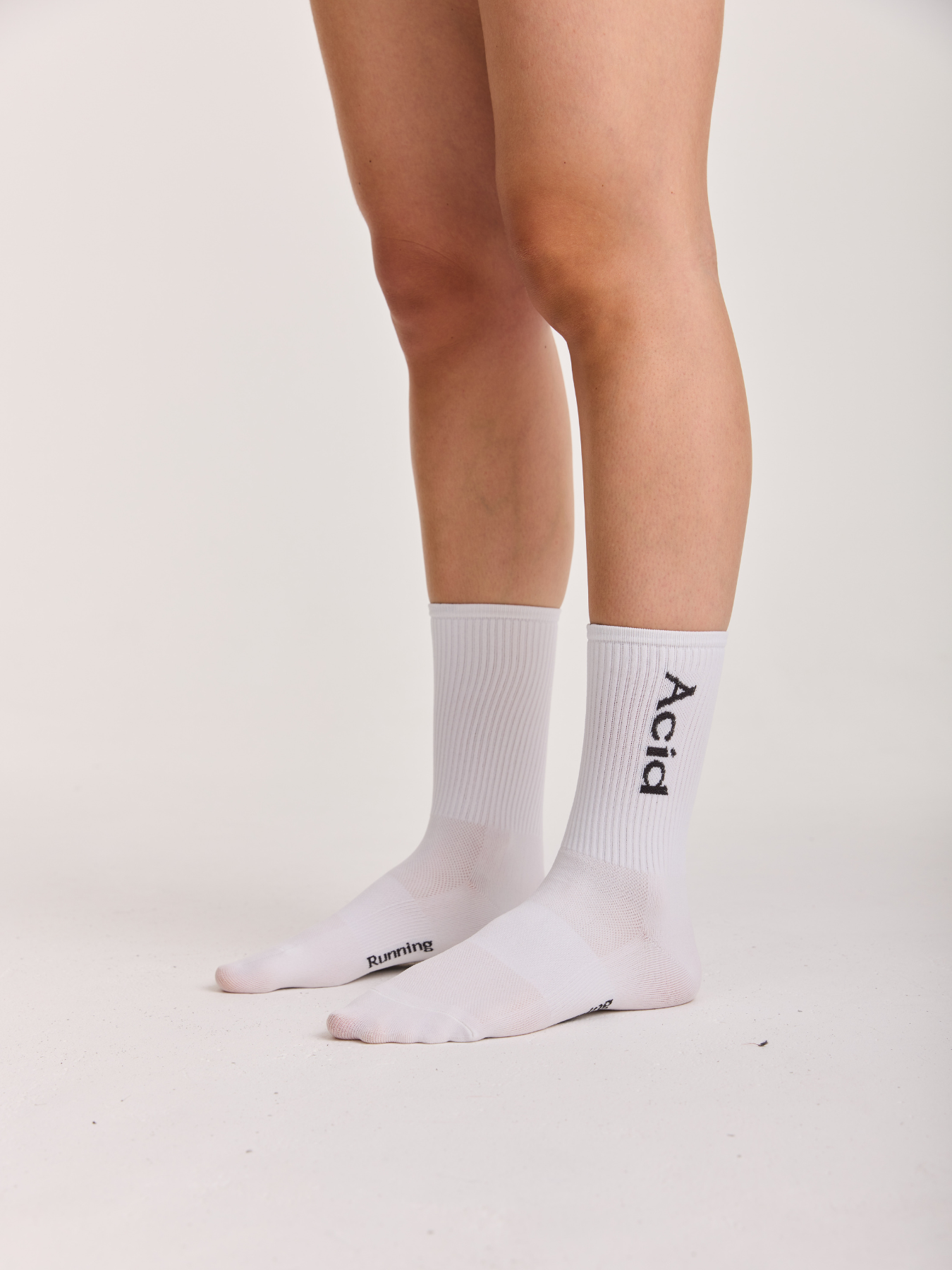Logo Socks - White