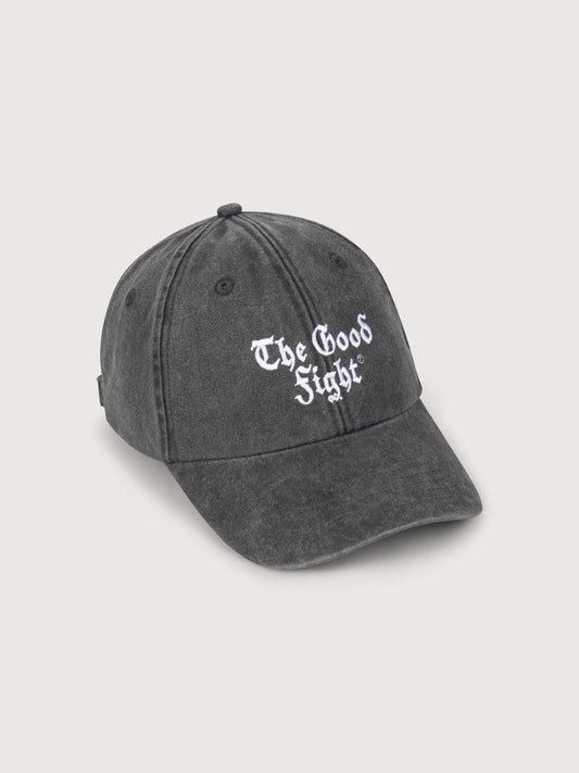The Good Fight Cap - Washed Black