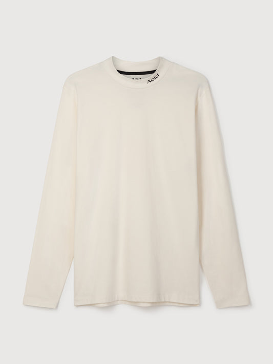 Mock Neck Long Sleeve - Bone