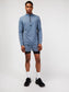 Quarter Zip - Storm Blue