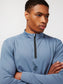 Quarter Zip - Storm Blue